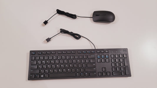 Dell MS116 Wired Mouse with KB216 Keyboard