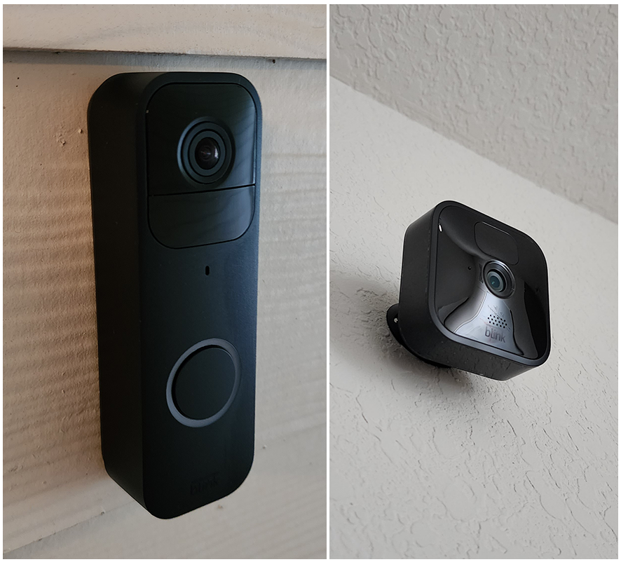 Blink Outdoor 5 Security Camera and 2 Sync Module plus 1 Video Doorbell